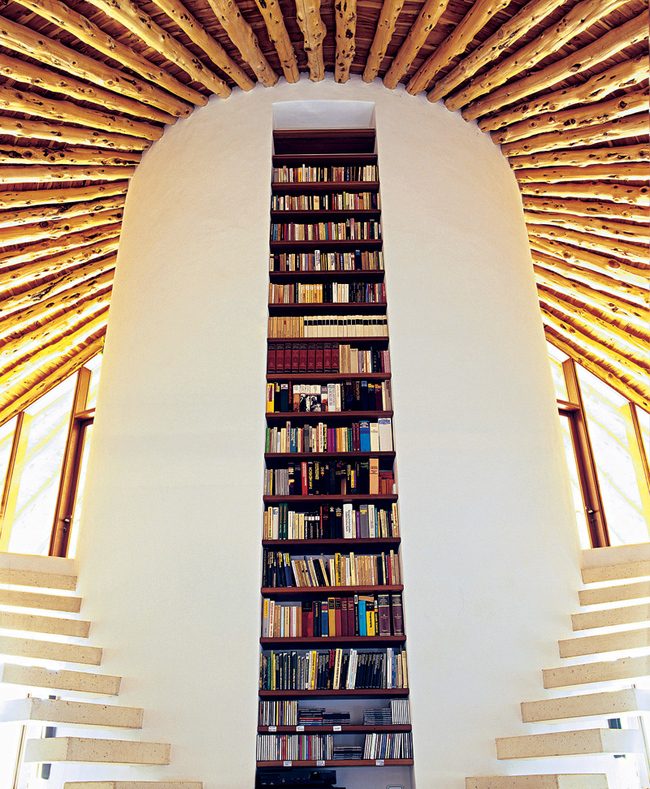 Библиотека В Частном Доме Фото